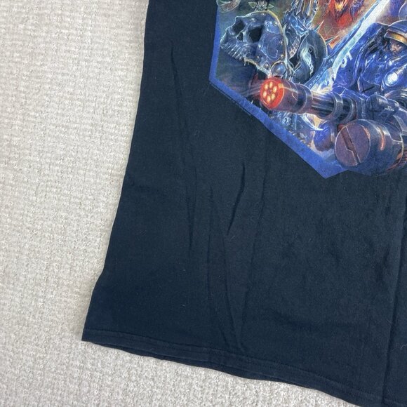Y2K Blizzard Hero’s Of The Storm x Jinx Black Size S T-Shirt Short Sleeve - Picture 4 of 14